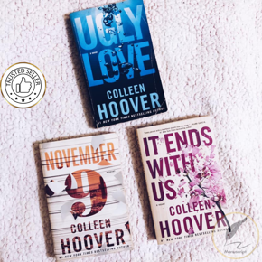 Colleen  Hoover 3 Books Collection Set (November 9, Ugly Love, It Ends with Us)