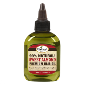 Difeel Premium Natural Hair Oil - Sweet Almond Hair Oil 75ml
