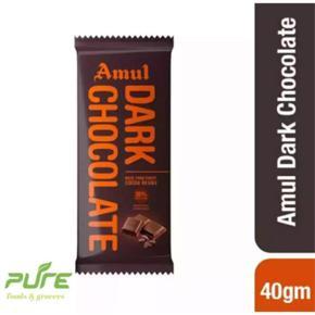Amuls Dark Chocolate 40gm