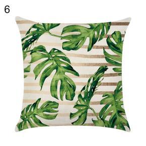 Monstera Leaf Flower Throw Pillow Case Cushion Cover Sofa Bed Car Cafe Decor