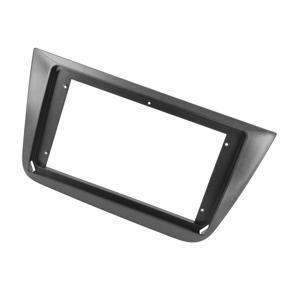 Car DVD Frame, Temperature Resistance Wearproof Seamless Fit Dash Radio Fascia Scratch Protection for Automotive