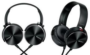XB450AP Extra Bass Headphones - Black