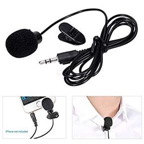 Mini Microphone for PC, Laptop, Mobile Phone, Loudspeakers, Speakers 3.5mm Hands Free Clip On