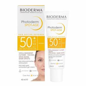 New Bioderma Photoderm Spot Age SPF 50+ Reduces Spots and Wrinkles Antioxidant Boosted Sunscreen, 40ml