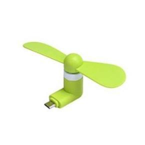 Micro USB Mini Fan - Green