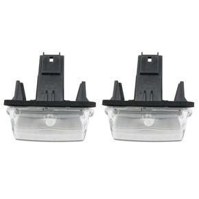 ARELENE 2X Car Rear License Plate Light Lamp for Toyota Verso 2009-2012 Yaris Levin Camry Corolla 2007-2014 Auris 81270-0F020