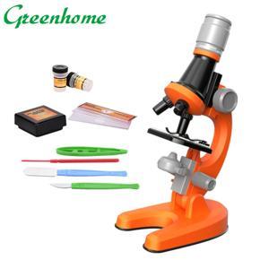 Greenhome 1200X Portable Biological Experiment Microscope School Science Educational Toy