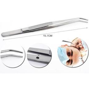 Dental Tools Set Stainless Steel Dental Materials Dentist Assisted Use Tweezers Oral Mirror Probe Tool Tweezer - Single tweezers