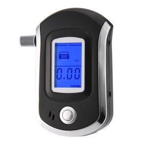 Breathalyzer alc-ohol Tester Digital LC-D Backlight Display Breath alc-ohol Tester Audible Alert Breath