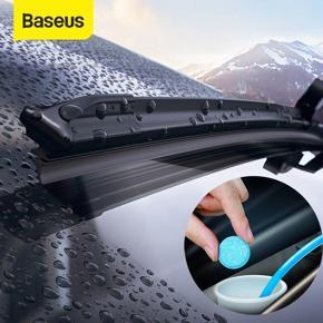 Baseus 12Pcs Car Windshield Solid Cleaner Solid Wiper Washer Auto Window Cleaning Fine Seminoom Windshield Wiper Car Accessories
