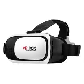 VR BOX 2 Virtual Reality 3D Glasses for Smartphones - White and Black