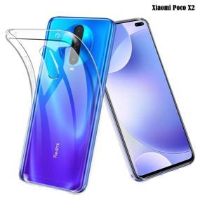 For Xiaomi Poco X2 Luxury Case Silicone Transparent TPU Back Cover Soft Phone Case