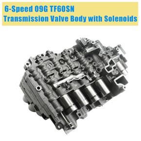 6-Speed 09G TF60SN Transmission Valve Body with Solenoids 09G325039A for Audi TT Mini Golf Jetta Passat Sharran Touran