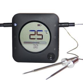 Wireless BT Barbecue Thermo-meter Probe Baking Thermo-meter Connected To App Food Thermo-meter LCD Thermo-meter