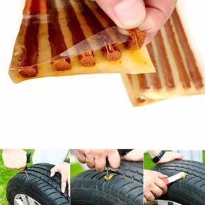 Car Auto Tubeless Tire Tyre Puncture Plug Repair Tool Motorcycle Scooter 5 Strip