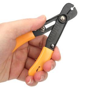 Wire Stripper Adjustable Simple Cutter Stripping Pliers Hand Tools 0.5‑4.0mm Yellow