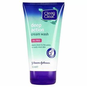 Clean and Clear Deep Action Cream Wash -150 ml