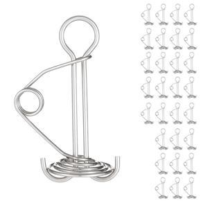 ARELENE 30Pcs/Set Spiral Shaped Spring Octopus Deck Peg Durable Rope Buckle Awning Tent Stakes Hook for Camping Hiking Deck