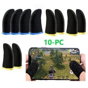 5 Pair(10 Pcs) Mobile Finger Sleeve/Press Trigger Game Controller Sweatproof Gloves for Mobile Gaming / Finger Sleeves