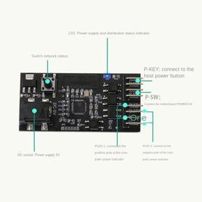 XHHDQES WPCL Computer Remote Switch Machine Module XY-WPCL Mobile Phone Remote Control Module Automatic Reminder Operation