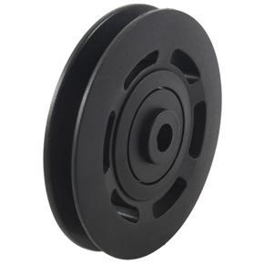 XHHDQES 10X 95mm Black Bearing Pulley Wheel Cable Gym Equipment Part Wearproof