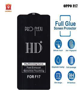 OPPO F17 OG Type Tempered Glass Screen Protector (Better than 6D/9D/11D)- Black