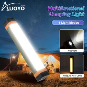 Auoyo Camping Light Tube Mosquito Repellent Lamp USB Rechargeable Flas-hlight