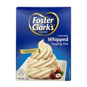 Foster Clark's Whipped Topping Mix  72g Pack Hazelnut