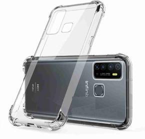 Soft Silicon Bumper Transparent Case Back Cover FOR Infinix Hot 9/Hot 9 pro