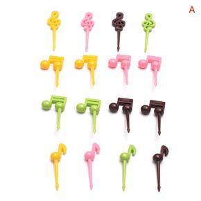 Fruit Fork Mini Cartoon Kids Snack Cake Dessert Food Fruit Pick Toothpick Gadget Creek