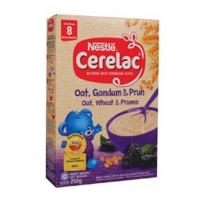 Nestle Cerelac Oat, Wheat & Prunes From 8+ Months 250g Malaysia