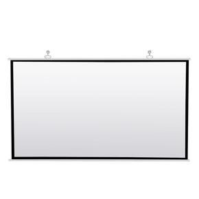 Projector Screen for Home Theater White Foldable Anti-Crease (72Inch)