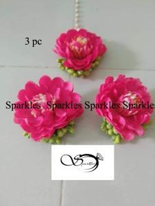 Artificial Flower Bridal/Non-Bridal 3pc pink color