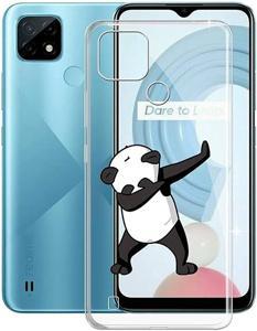 Soft Silicon Transparent Case Back Cover For Realme C21y/Realme C25y