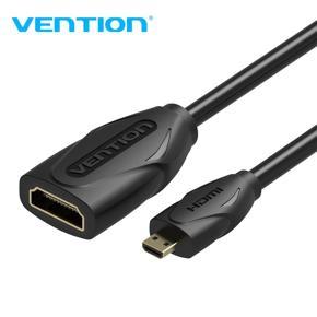 Vention ABB Series Micro Hdmi Extension Cable for TV Laptop Black / 1m