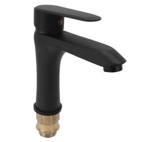 Himeng La G1/2 Water Tap Hot Cold Mixing Faucet with Single Hole Handle for Bathroom Kitchen