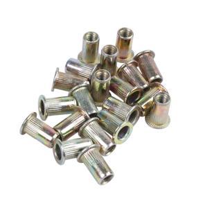 20pcs Flat Head Metric Steel M5 Blind Insert Rivet Nut