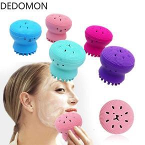 Silicone Facial Cleaning Brush For Limpiador Facial Octopus Shape Deep Pore Exfoliating Cleansing Face Brushes Skin Care