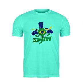 Brazil Fan Half Sleeve T-Shirt For Men