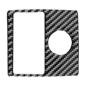 XHHDQES Headlight Switch Cover Trim Sticker Carbon Fiber for Honda XR-V Vezel 2015-2020 Interior Accessories