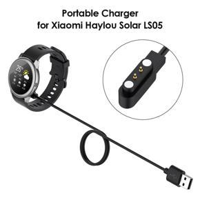 for Xiaomi Haylou Solar LS05 -LS02- LS01 Fast Charging Cable Cradle Dock Power Adapter Smart Watch Accessories