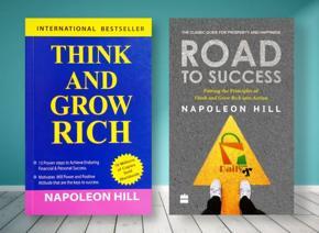 2pc books set ( Think and grow rich , Road to success )