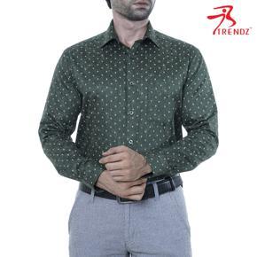 MENS EXECUTIVE SHIRT L/SLEEVE - FOREST GREEN