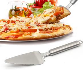 Stainless Steel Pizza & Cake Server (Silver)