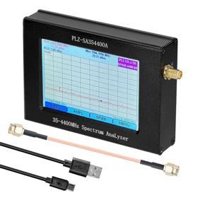 ARELENE PLZ-SA35-4400-A1 Spectrum Network Analyzer Signal-Source Tracking-Source 35-4400Mhz Amplitude Bandwidth Frequency LCD