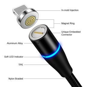 Magnetic Charging Cable (type C) - Cable Protector