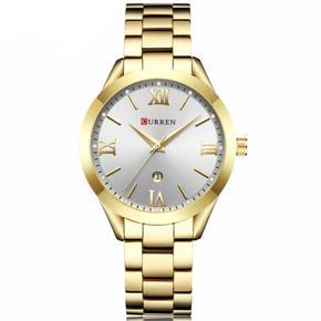 Women Stylish Casual Luxury Wristwatch Roman Numerals Quartz Movement Watch