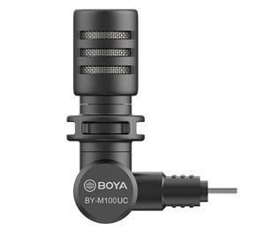 BOYA BY-M100UC Miniature Condenser Microphone For Android