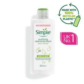 Simple Kind to Skin Purifying Cleansing Lotion 200ml