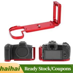 Camera L-Plate L-Shaped Metal Quick Release Plate Bracket Hand Grip for Canon EOS-R Mirrorless